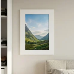 Cadre photo blanc Lissea l.50 x H.70 cm