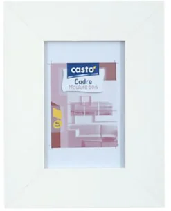 Cadre photo blanc Lissea l.30 x H.40 cm