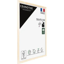 Cadre photo circée authentic naturel 50x70 cm Fabriqué en France