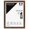Cadre photo design éternel ébène 30x40 cm Fabriqué en France