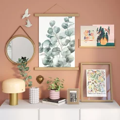 Cadre photo effet bois tressé beige 10 x 15 cm Ornami