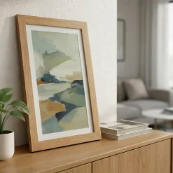 Cadre photo effet chêne Colours Matsuoka 33 x 95 cm