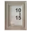 Cadre photo effet moulure blanc 10 x 15 cm Ornami