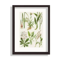 Cadre photo en bois noir, double verre 30 x 40 Ariane, Duali
