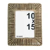 Cadre photo en corde de coton 10 x 15 cm Ornami