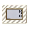 Cadre photo en métal filaire doré 10 x 15 cm Ornami