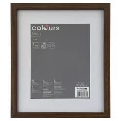 Cadre photo en noyer Erina Colours l.30 x H.40 cm
