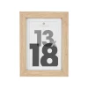 Cadre photo Eva - bois et verre - 13x18 cm - Atmosphera