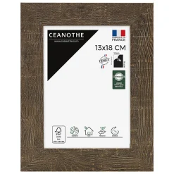 Cadre photo fauve 13x18 cm Fabriqué en France