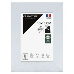 Cadre photo karma blanc 10x15 cm Fabriqué en France