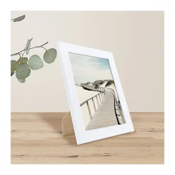 Cadre photo karma blanc 18x24 cm Fabriqué en France