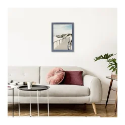 Cadre photo karma gris bleuté 30x40 cm Fabriqué en France