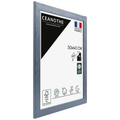 Cadre photo karma gris bleuté 30x40 cm Fabriqué en France