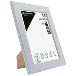 Cadre photo karma gris 15x20 cm Fabriqué en France