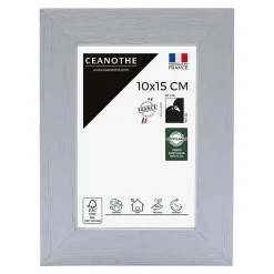 Cadre photo karma gris 10x15 cm Fabriqué en France