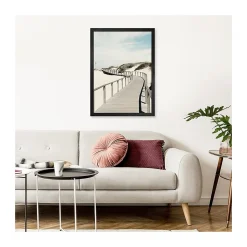 Cadre photo karma noir 50x70 cm Fabriqué en France