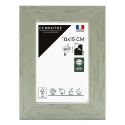 Cadre photo karma tilleul 10x15 cm Fabriqué en France