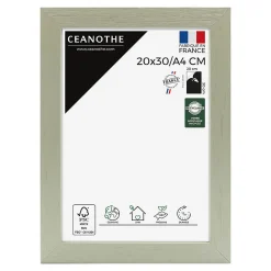 Cadre photo karma tilleul 20x30 cm Fabriqué en France