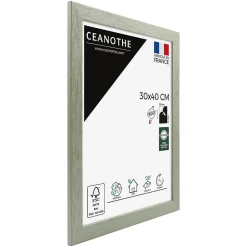 Cadre photo karma tilleul 30x40 cm Fabriqué en France