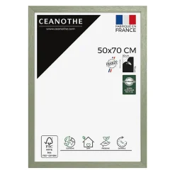 Cadre photo karma tilleul 50x70 cm Fabriqué en France