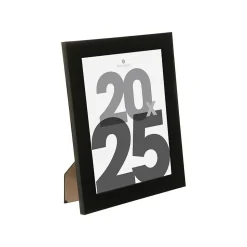 Cadre photo Lise - bois et verre - noir - 20x25 cm - Atmosphera