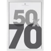 Cadre photo Lise - verre - blanc - 50x70 cm - Atmosphera