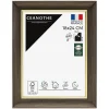 Cadre photo luna ébène doré 18x24 cm Fabriqué en France