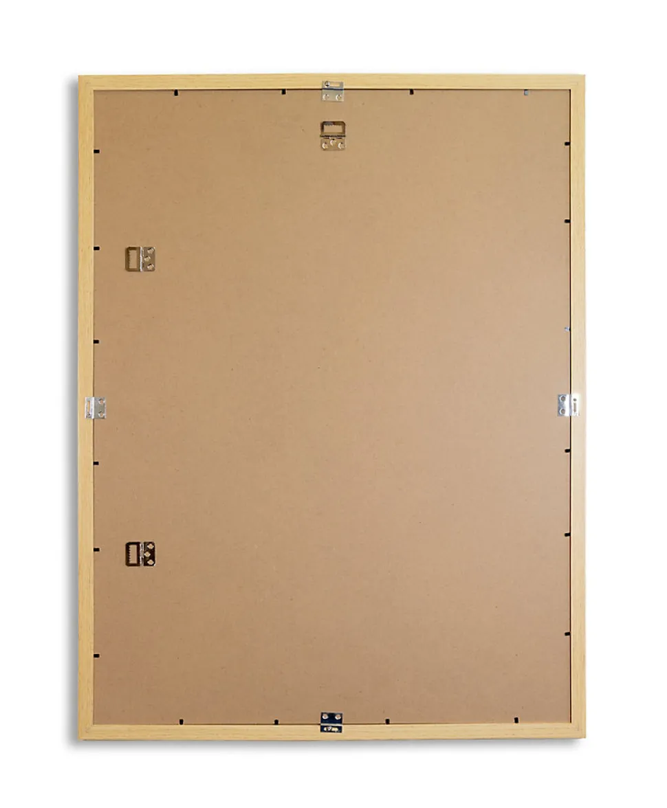 Cadre photo MDF effet chêne, Ariane Pixi - Cadre décoratif moderne 60 x 80 cm