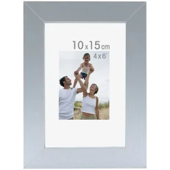 Cadre photo optimo alu 10x15 cm - Marque Française