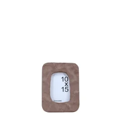 Cadre photo organique marron 20x15cm
