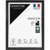 Cadre photo pandore noir argent 30x40 cm Fabriqué en France