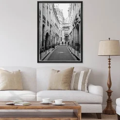 Cadre photo pandore noir argent 50x70 cm Fabriqué en France