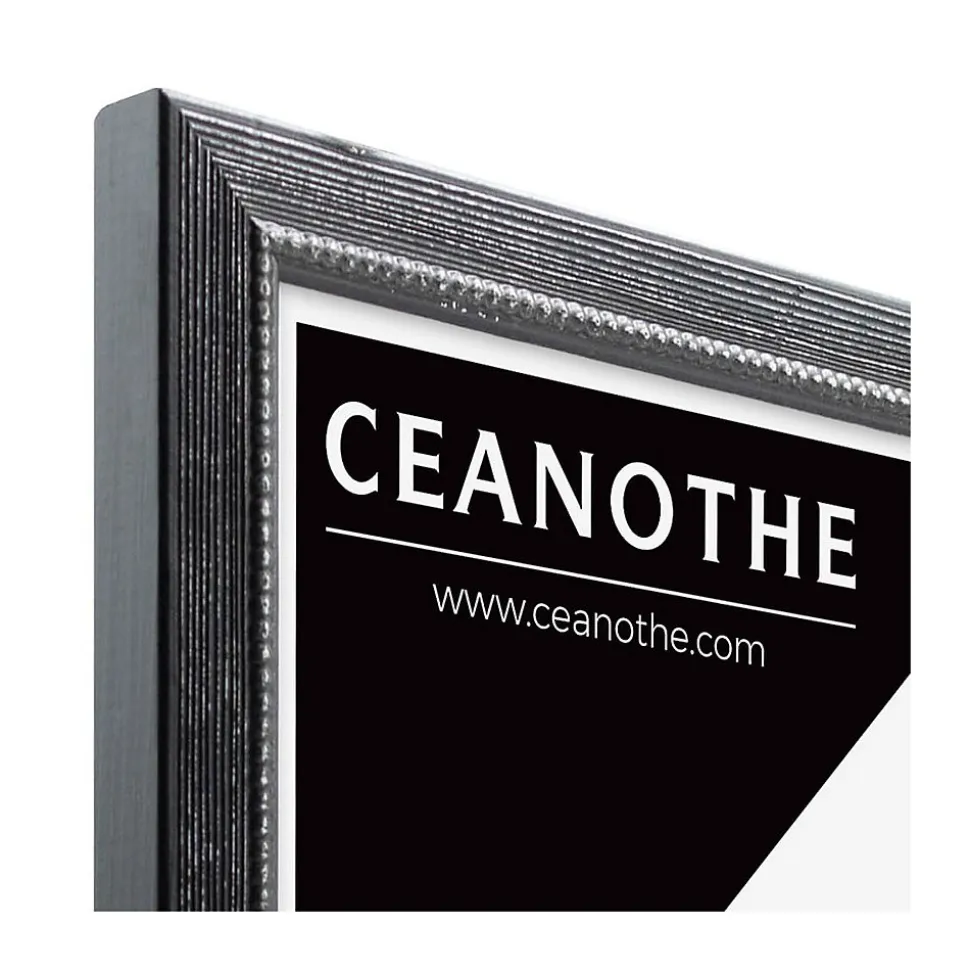 Cadre photo perle noir 10x15 cm Fabriqué en France
