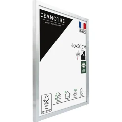 Cadre photo precious acier 40x50 cm Fabriqué en France