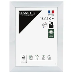 Cadre photo precious acier 13x18 cm Fabriqué en France