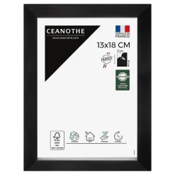 Cadre photo precious carbone 13x18 cm Fabriqué en France
