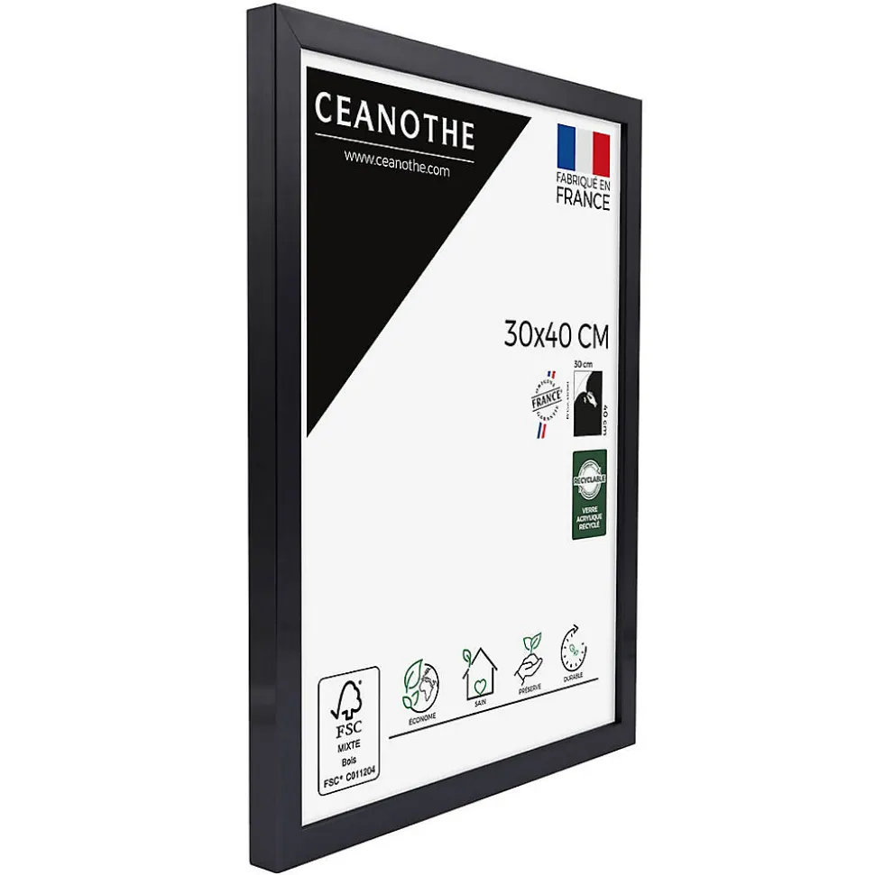 Cadre photo precious carbone 30x40 cm Fabriqué en France