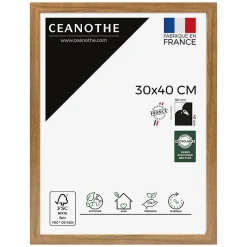 Cadre photo precious noyer 30x40 cm Fabriqué en France