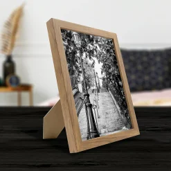 Cadre photo precious noyer 18x24 cm Fabriqué en France