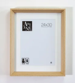 Cadre photo Roma style nature contemporain chêne l.24xH.30cm