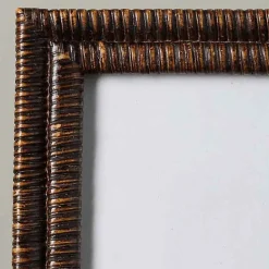 Cadre photo résine marron 18x13cm