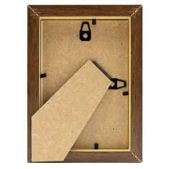 Cadre photo shelter ébène 10x15 cm Fabriqué en France