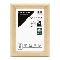 Cadre photo shelter brut 10x15 cm Fabriqué en France