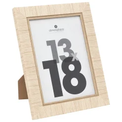 Cadre photo Théa beige 13x18cm - Atmosphera