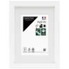 Cadre photo wild blanc 13x18 cm avec passe-partout 9x13 cm Fabriqué en France