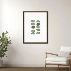 Cadre photo wild ébène 50x70 cm avec passe-partout 30x40 cm Fabriqué en France