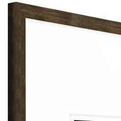 Cadre photo wild ébène 30x40 cm avec passe-partout 15x20 cm Fabriqué en France