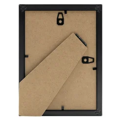 Cadre photo wild noir 13x18 cm avec passe-partout 9x13 cm Fabriqué en France