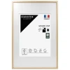Cadre photo 40x60 cm chêne alba avec passe-partout 30x40 cm Fabriqué en France
