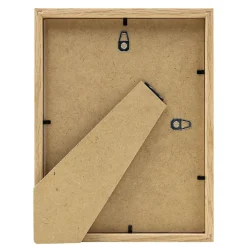 Cadre photo 18x24 cm chêne alba avec passe-partout 13x18 cm Fabriqué en France